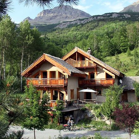 La Paille Bed & Breakfast Pelvoux Екстериор снимка