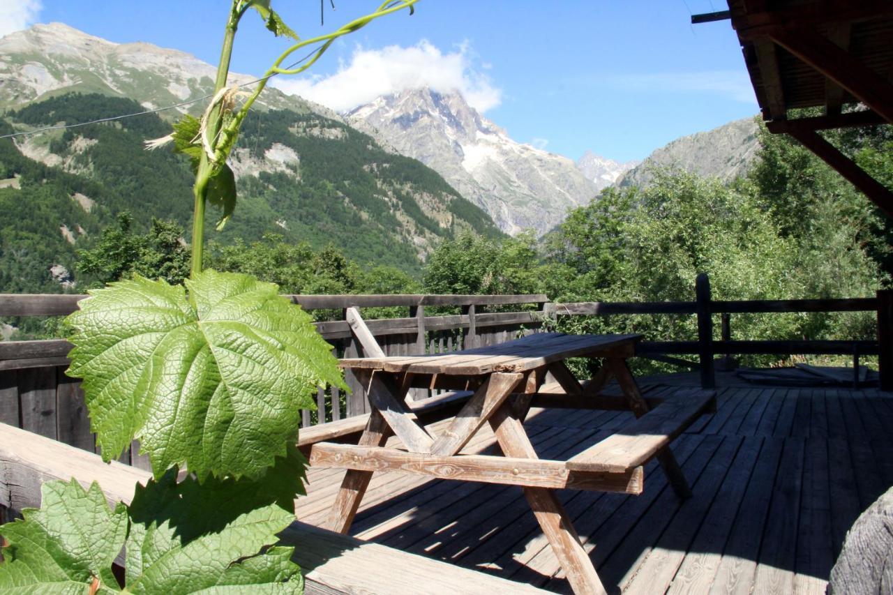 La Paille Bed & Breakfast Pelvoux Екстериор снимка